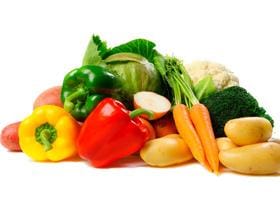 Zelenjava, hrana, pes