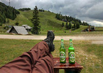 Krvavec, plaža; Tiha dolina