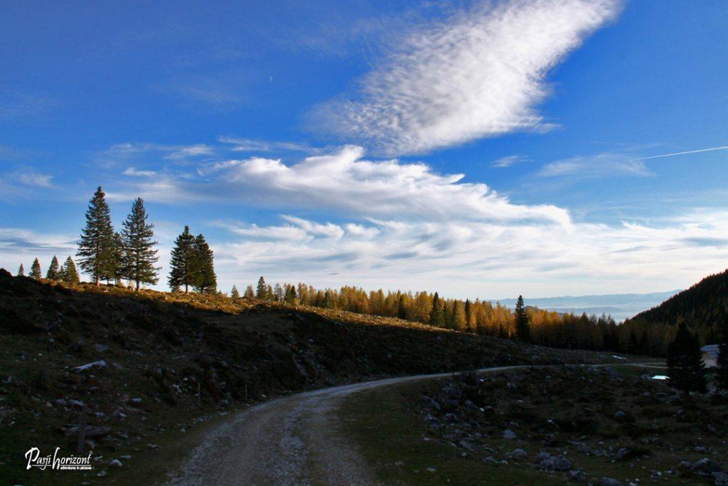 Planina Ravne ob povratku