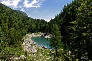 Črno jezero v Dolini Triglavskih jezer
