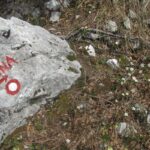 Planinska markacija na Komni