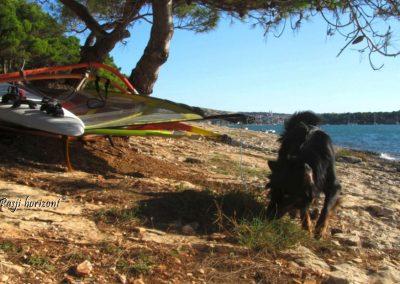 Pasji horizont, Premantura plaža