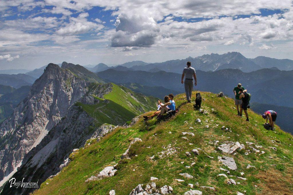 Veliki vrh, pogled proti Košutici