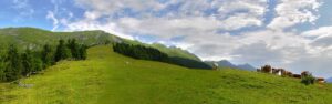 Planina Kofce s pogledom proti Velikemu vrhu