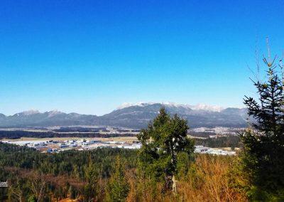 Koseški hrib, razgled, Komenda