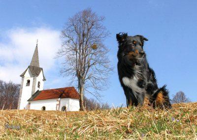 Cerkev Sv. Uršule na poti do Grmade