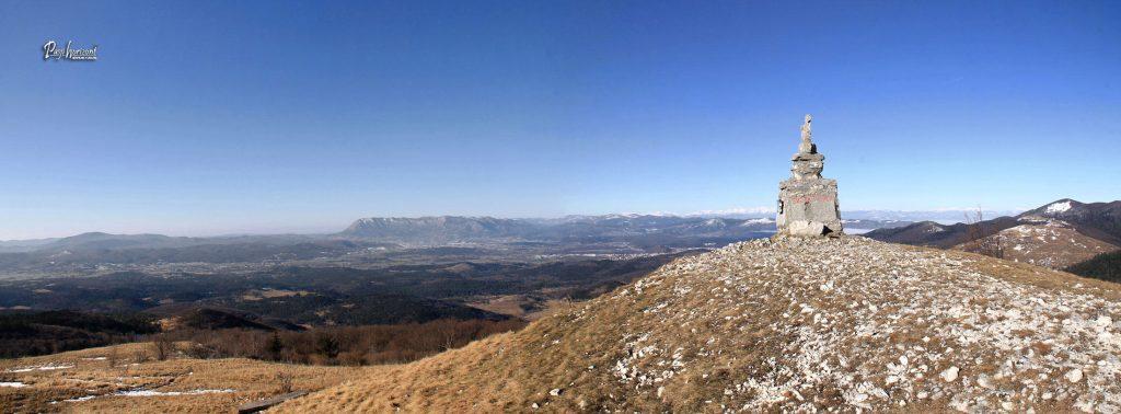 Panorama z vrha Svete Trojice
