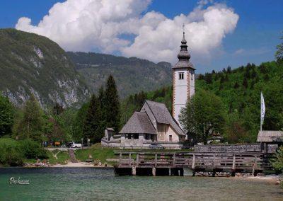 Cerkev sv. Janeza Krstnika, Bohinjsko jezero