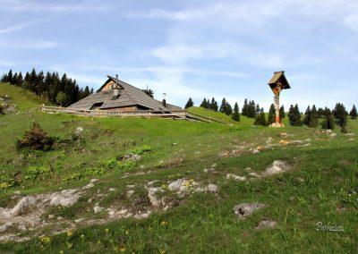 Gojška planina, znamenje