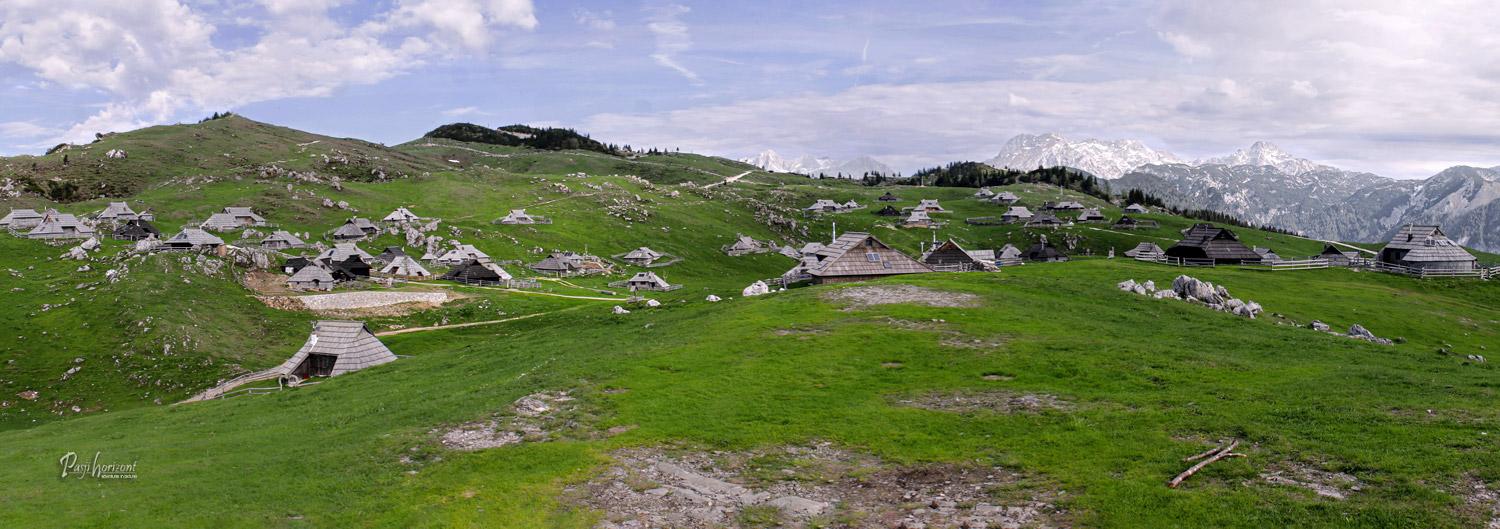 Pastirske koče na Veliki planini