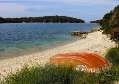 Park Soline, plaža, Banjole