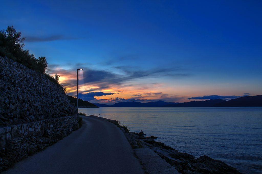 Modra ura v Valunu na otoku Cres