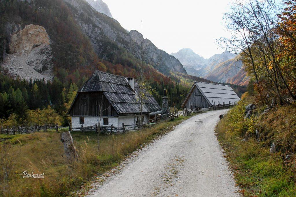 Pot skozi dolino Trente