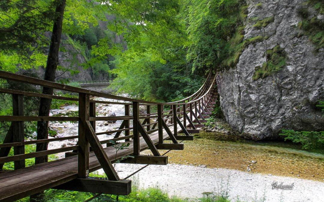 Žagerski mlin, Repov slap, Luče, viseči most – gpx