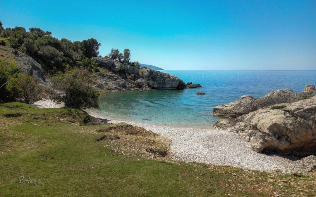 Cerkev sv. Salvadur in plaža sv. Blaž, Cres – gpx