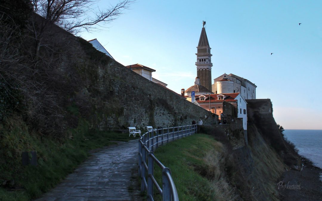 Piran in Sečoveljske soline – sprehod, sončni zahod, Istra