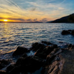 Sončni zahod v Kovačinah, Cres