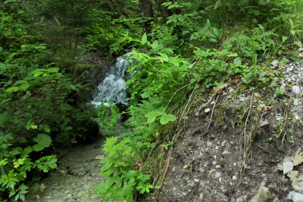 Mali slapovi ob poti proti Govejku