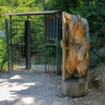Vhod v gozdni živalski park pri Gostilnici Orle